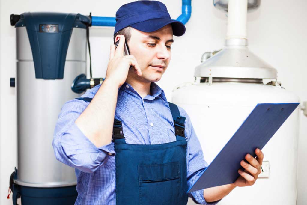 Plumber checking list for water heater problems